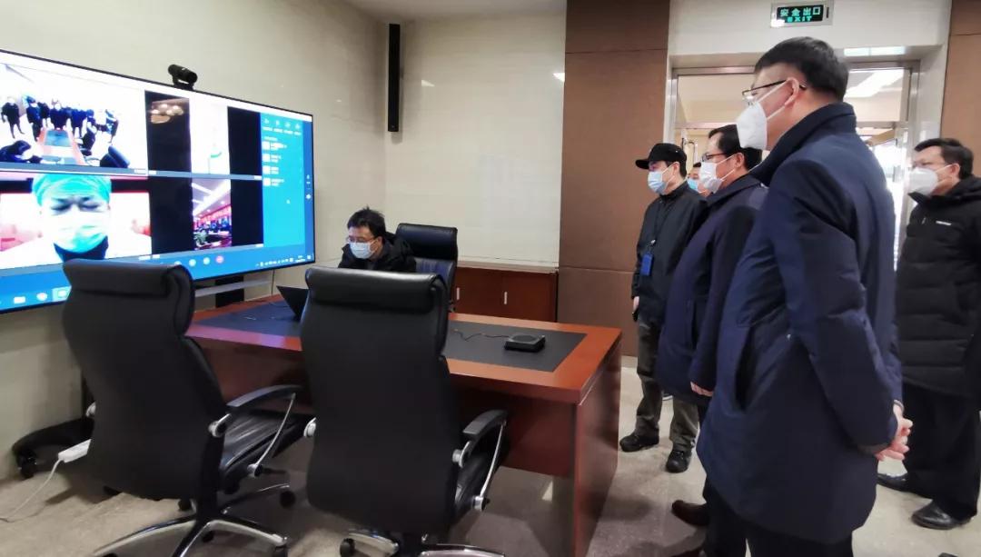 楊金成到七院、七一四所檢查指導疫情防控和復工復產工作