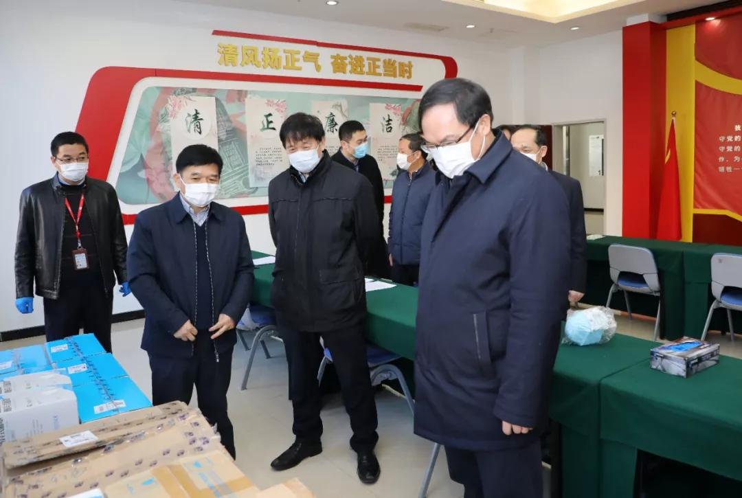 楊金成到七院、七一四所檢查指導疫情防控和復工復產工作